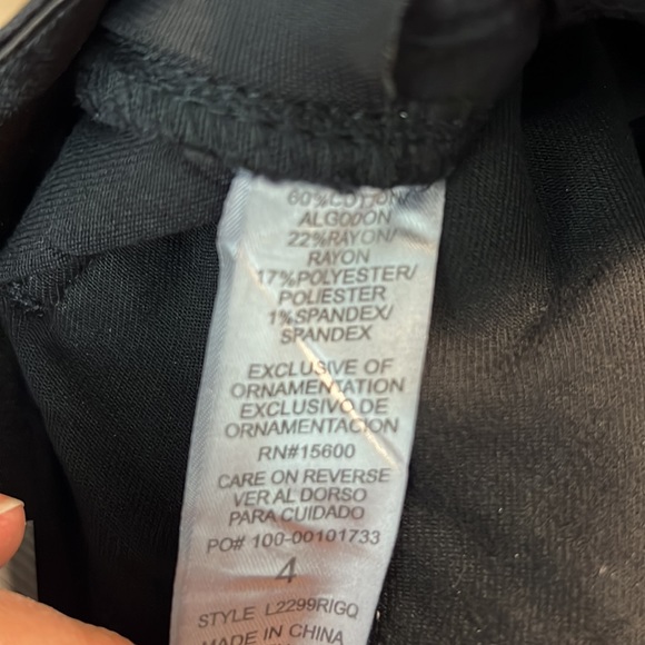 Wit & Wisdom Black Ab Solutions Kick Flare Jeans - Picture 11 of 14